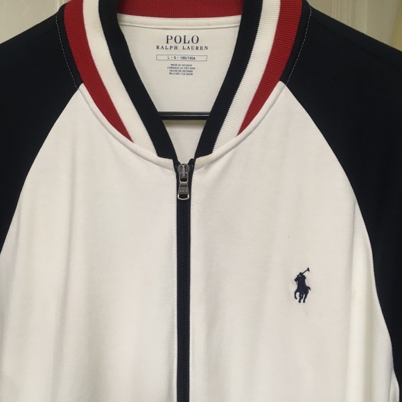 Polo Ralph Lauren Other - 🚨BOGO🚨 Polo Red Wt & Blue tennis jacket